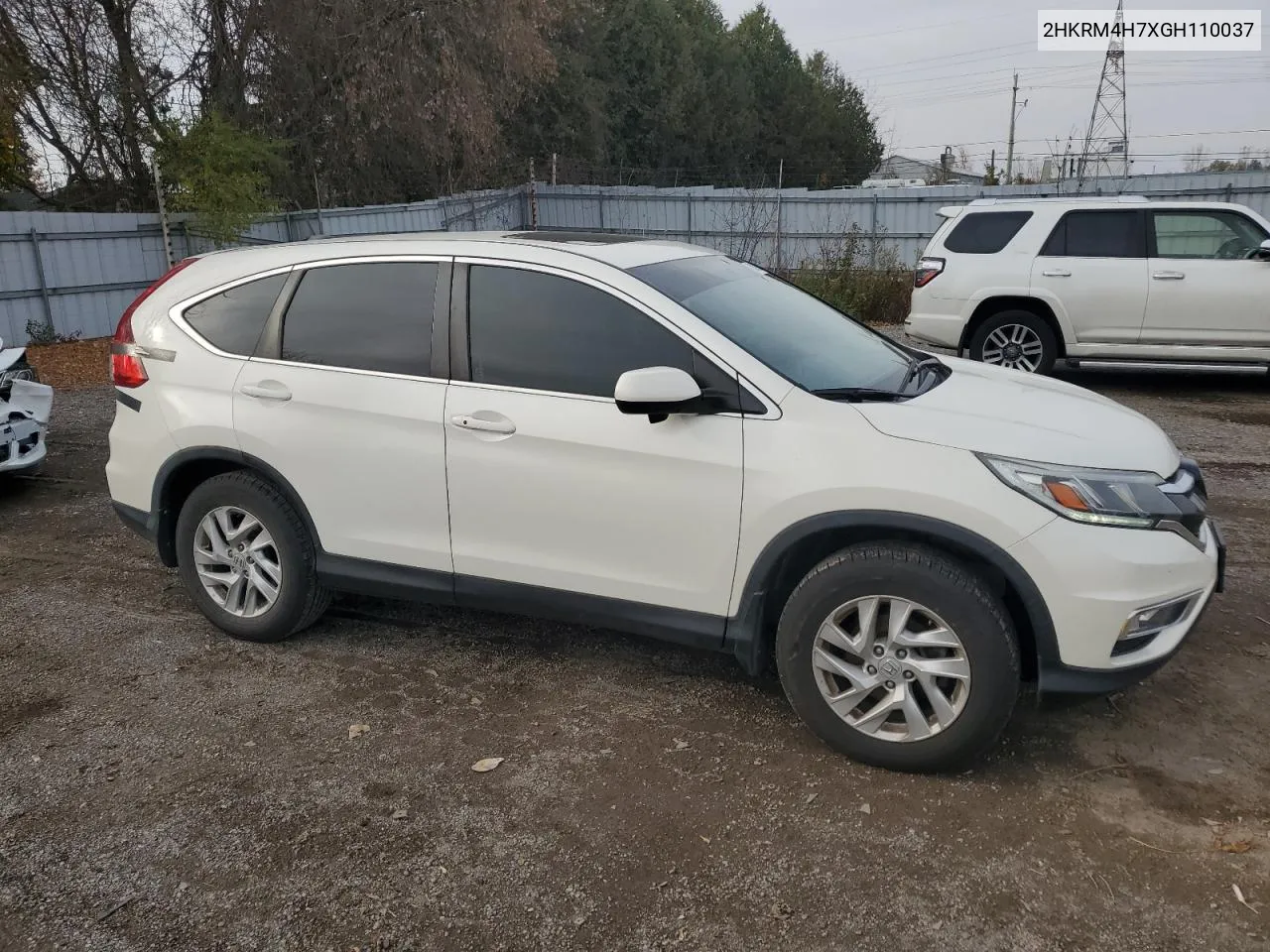 2HKRM4H7XGH110037 2016 Honda Cr-V Exl