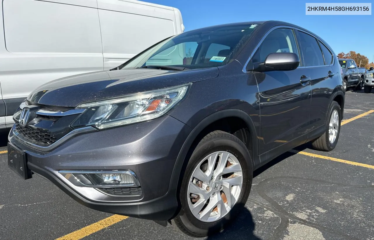 2016 Honda Cr-V Ex VIN: 2HKRM4H58GH693156 Lot: 78160394