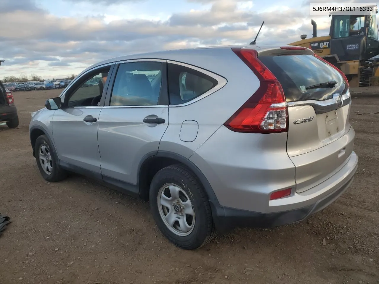 2016 Honda Cr-V Lx VIN: 5J6RM4H37GL116333 Lot: 78192874