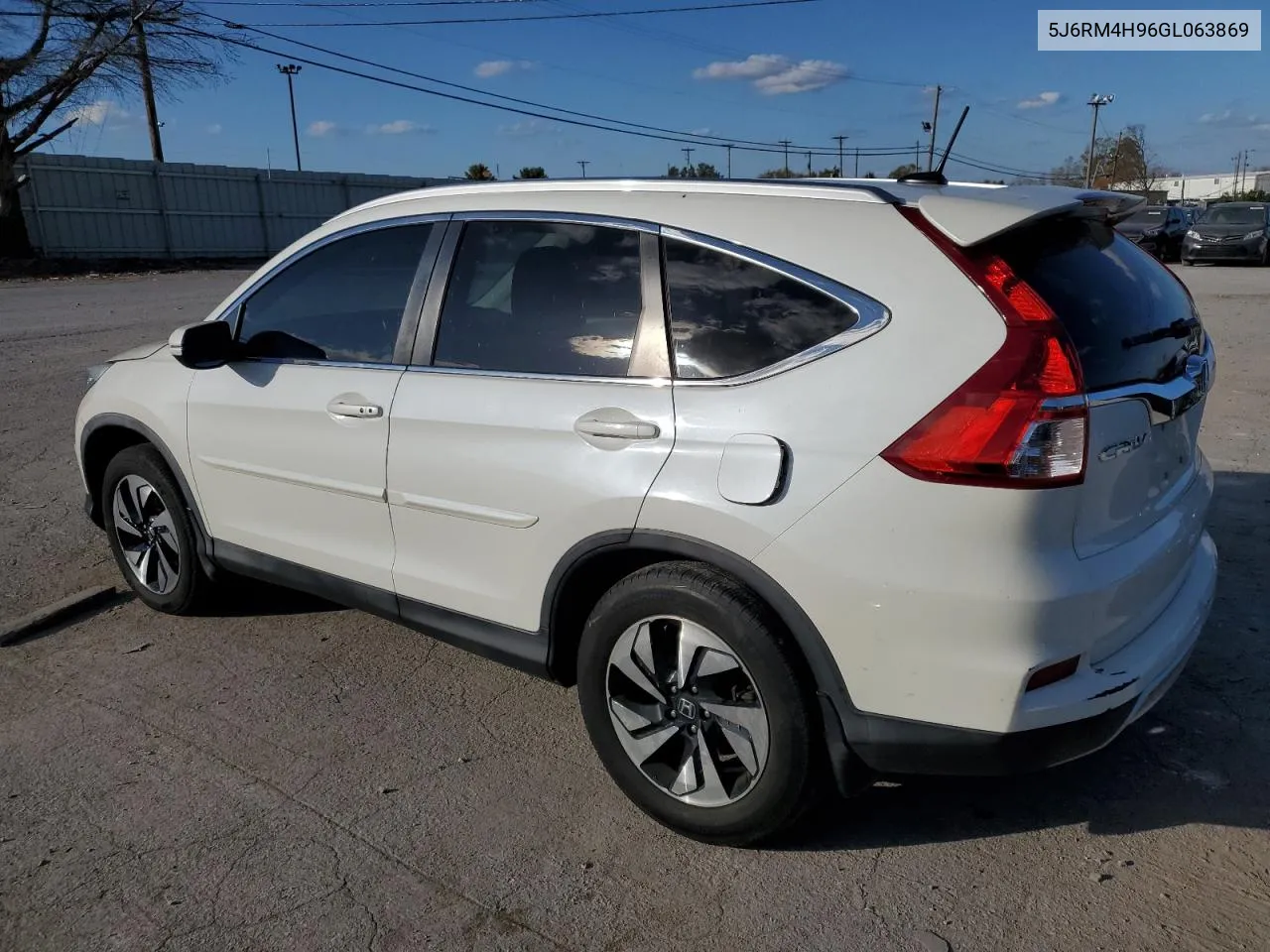 2016 Honda Cr-V Touring VIN: 5J6RM4H96GL063869 Lot: 78253694