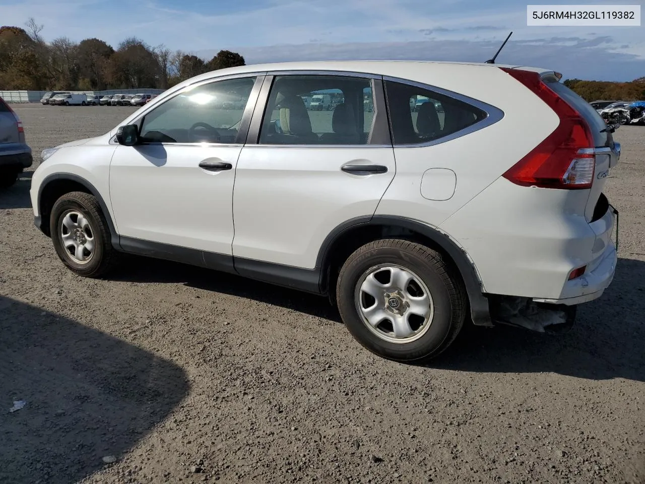 2016 Honda Cr-V Lx VIN: 5J6RM4H32GL119382 Lot: 78360844