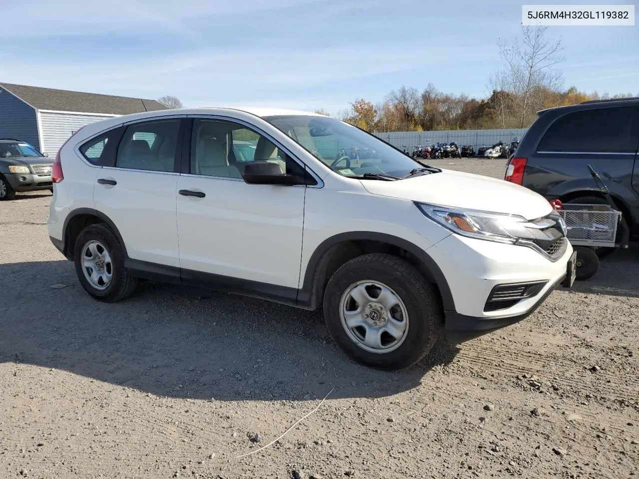 2016 Honda Cr-V Lx VIN: 5J6RM4H32GL119382 Lot: 78360844