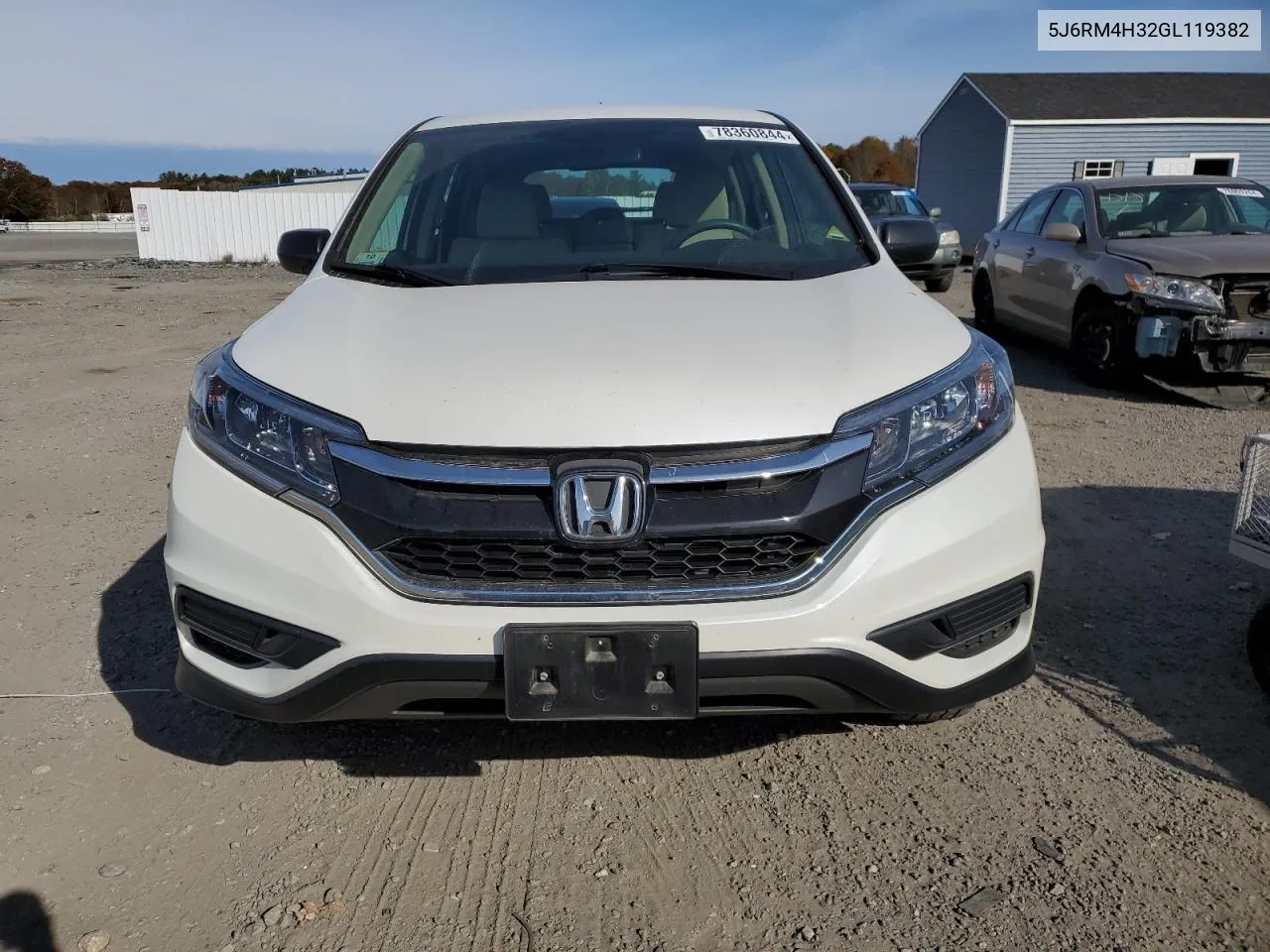 2016 Honda Cr-V Lx VIN: 5J6RM4H32GL119382 Lot: 78360844