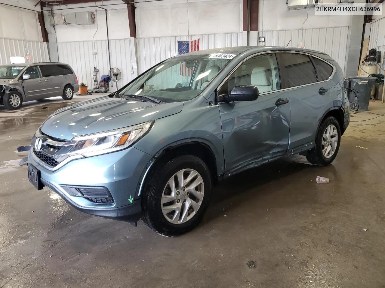 2016 Honda Cr-V Se VIN: 2HKRM4H4XGH636996 Lot: 78363484