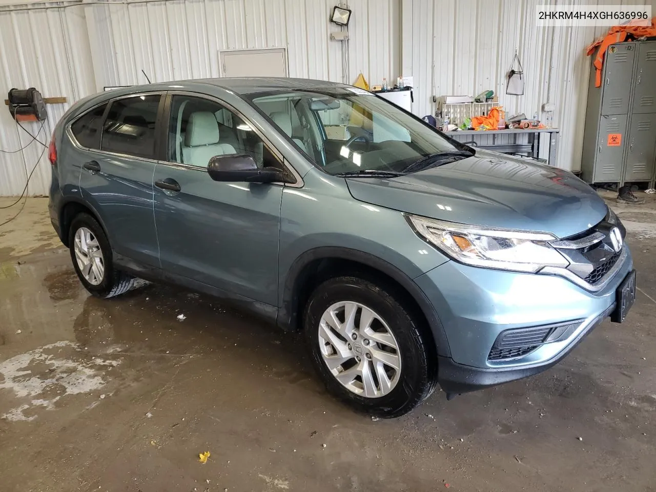 2016 Honda Cr-V Se VIN: 2HKRM4H4XGH636996 Lot: 78363484