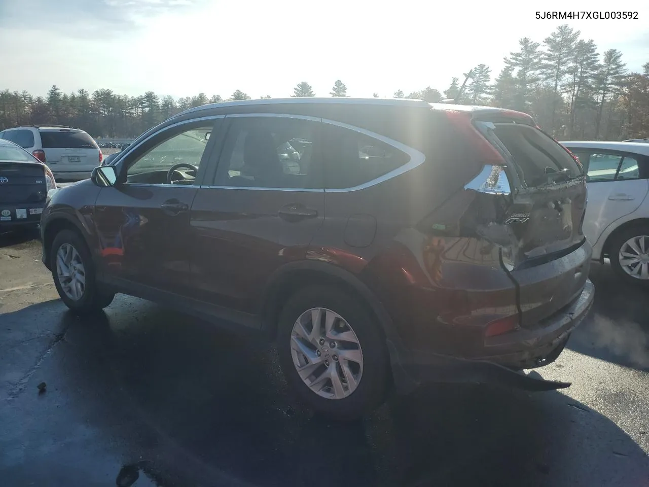 2016 Honda Cr-V Exl VIN: 5J6RM4H7XGL003592 Lot: 78467414