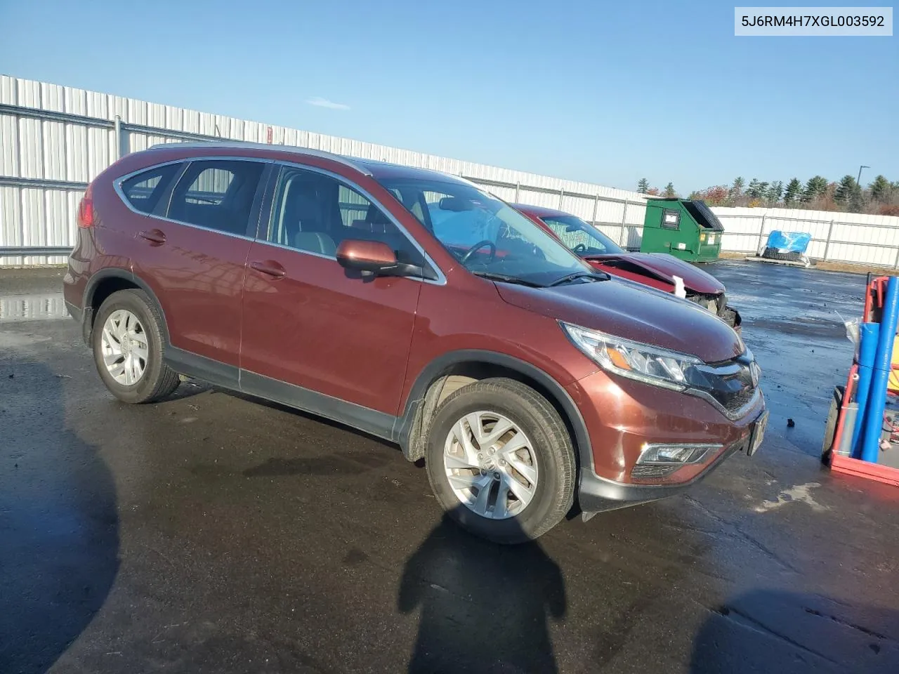 2016 Honda Cr-V Exl VIN: 5J6RM4H7XGL003592 Lot: 78467414