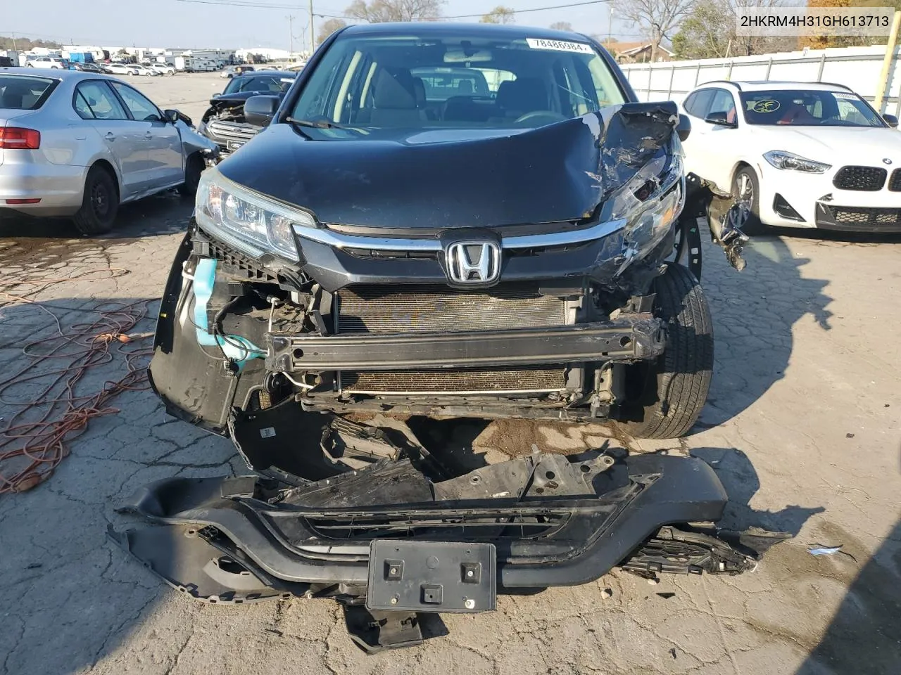 2016 Honda Cr-V Lx VIN: 2HKRM4H31GH613713 Lot: 78486984