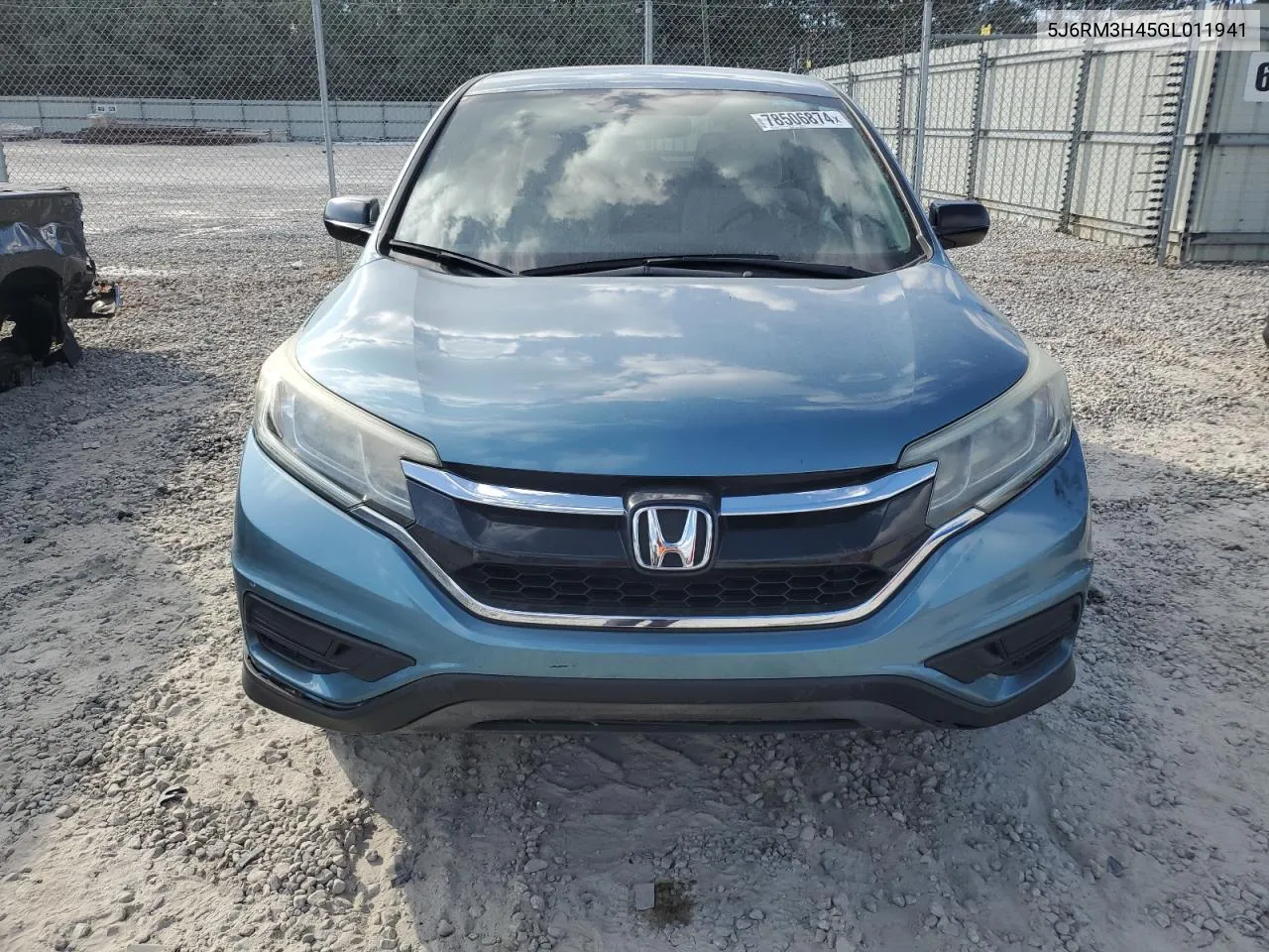 2016 Honda Cr-V Se VIN: 5J6RM3H45GL011941 Lot: 78506874