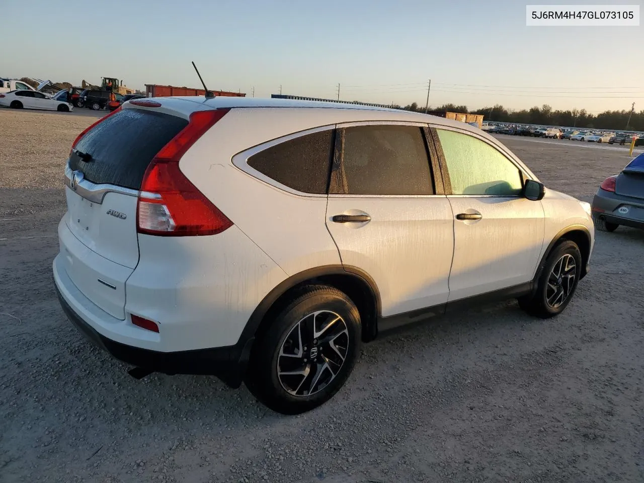 2016 Honda Cr-V Se VIN: 5J6RM4H47GL073105 Lot: 78546064