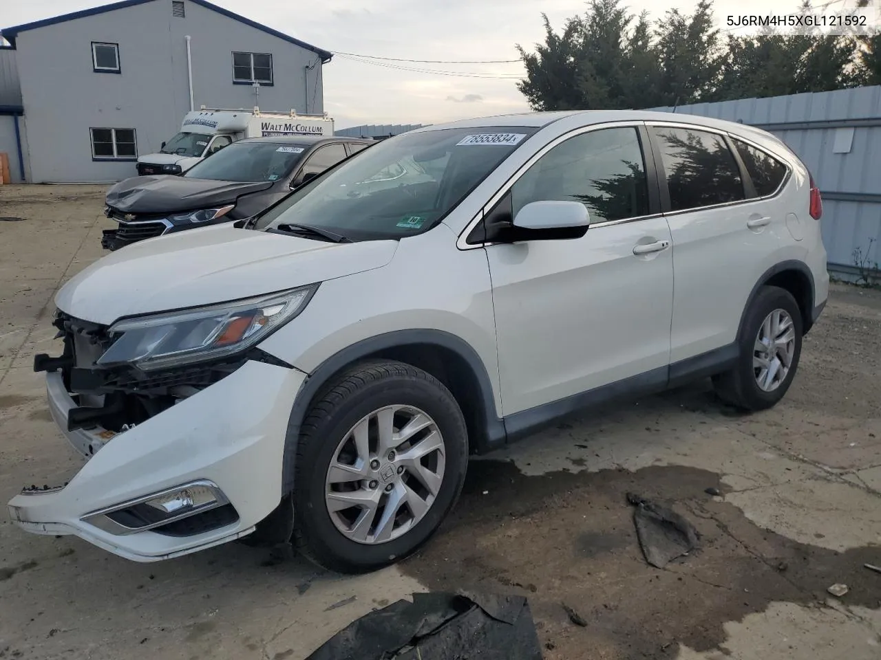 2016 Honda Cr-V Ex VIN: 5J6RM4H5XGL121592 Lot: 78553834