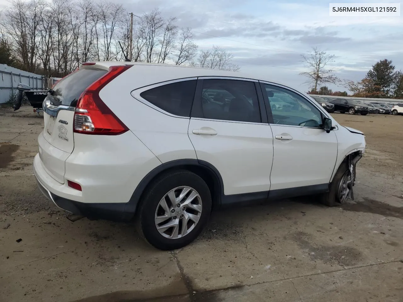 2016 Honda Cr-V Ex VIN: 5J6RM4H5XGL121592 Lot: 78553834