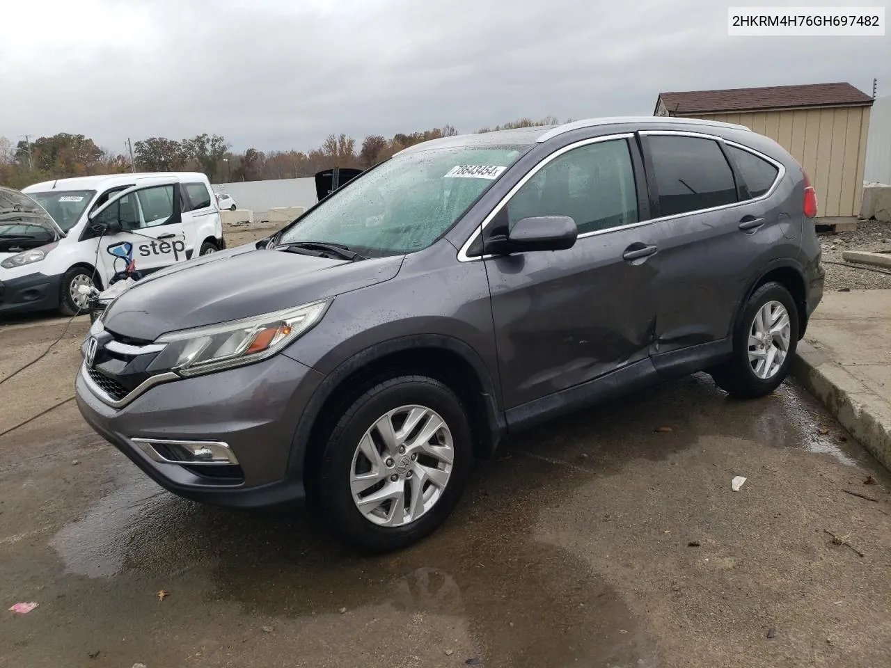 2016 Honda Cr-V Exl VIN: 2HKRM4H76GH697482 Lot: 78643454