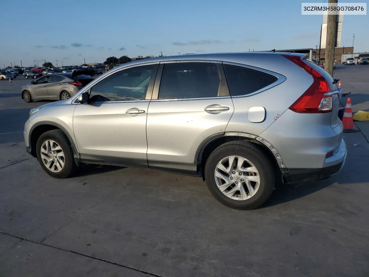 2016 Honda Cr-V Ex VIN: 3CZRM3H58GG708476 Lot: 78650244