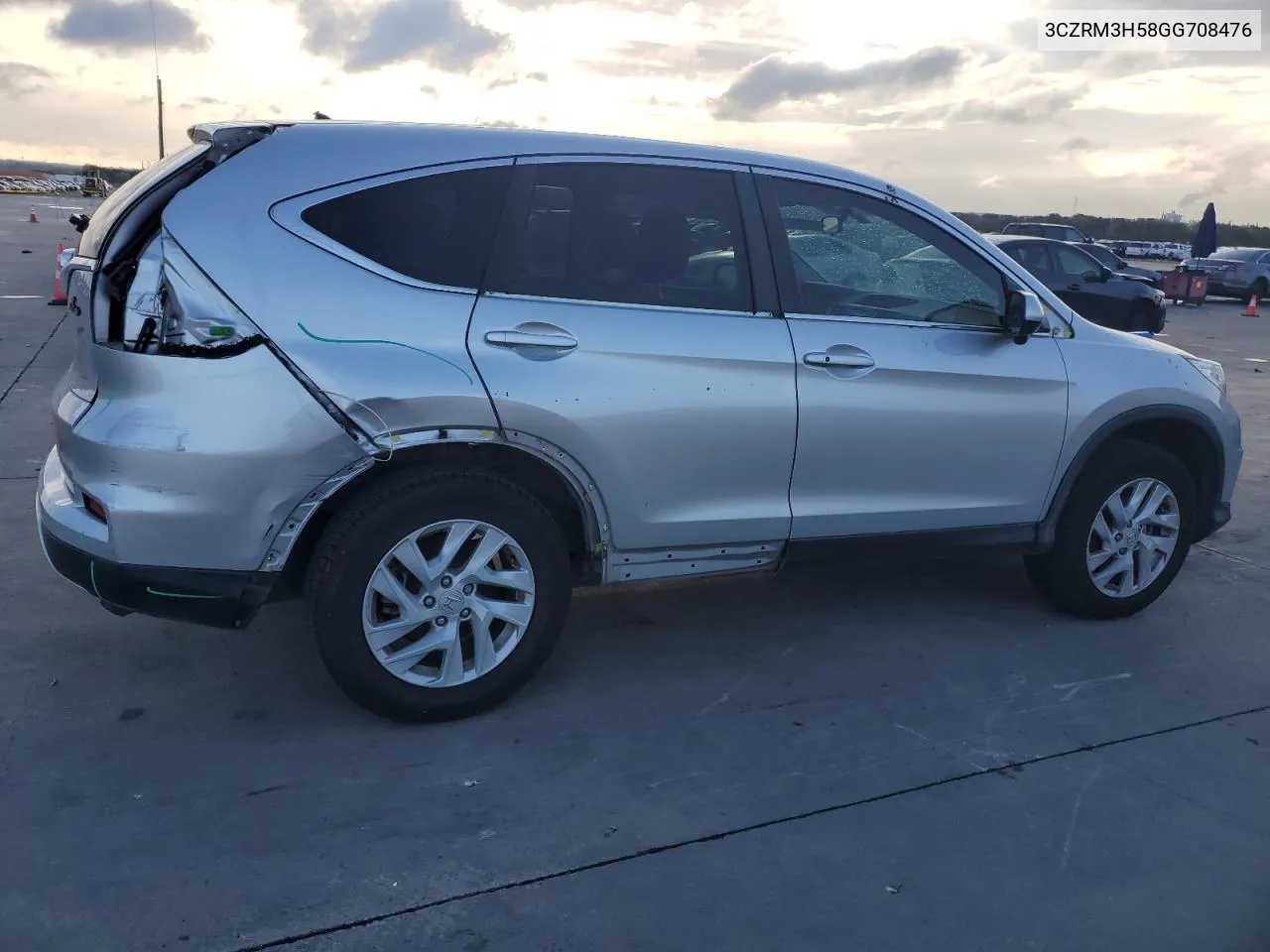 2016 Honda Cr-V Ex VIN: 3CZRM3H58GG708476 Lot: 78650244