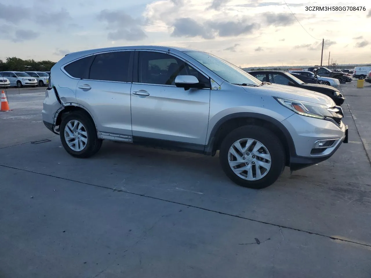 2016 Honda Cr-V Ex VIN: 3CZRM3H58GG708476 Lot: 78650244