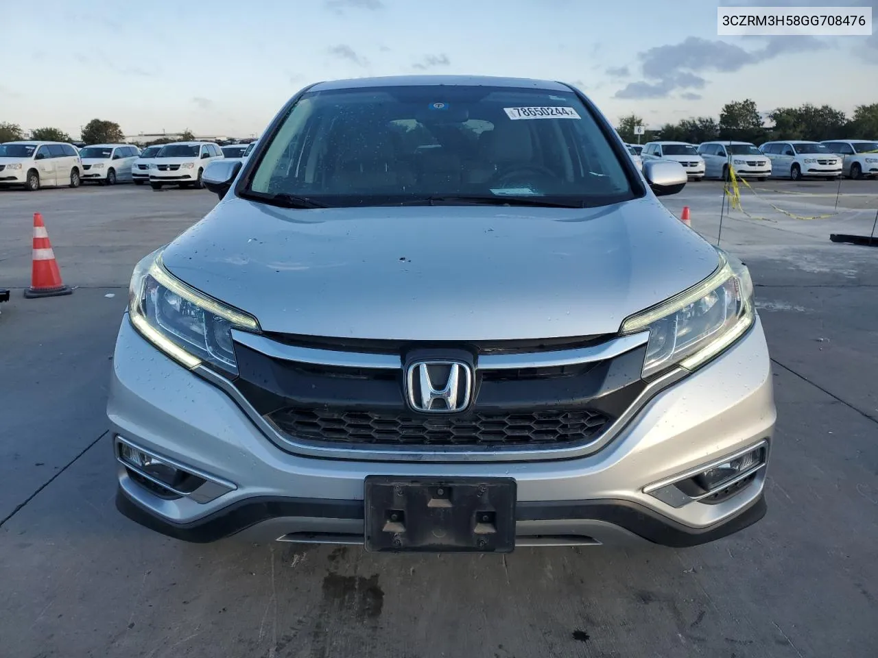 2016 Honda Cr-V Ex VIN: 3CZRM3H58GG708476 Lot: 78650244