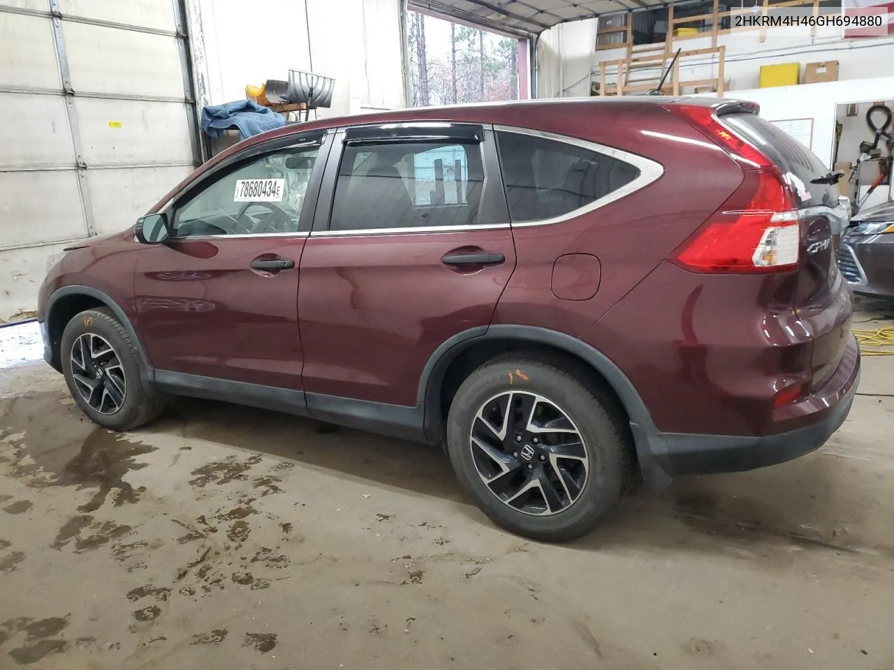 2016 Honda Cr-V Se VIN: 2HKRM4H46GH694880 Lot: 78680434