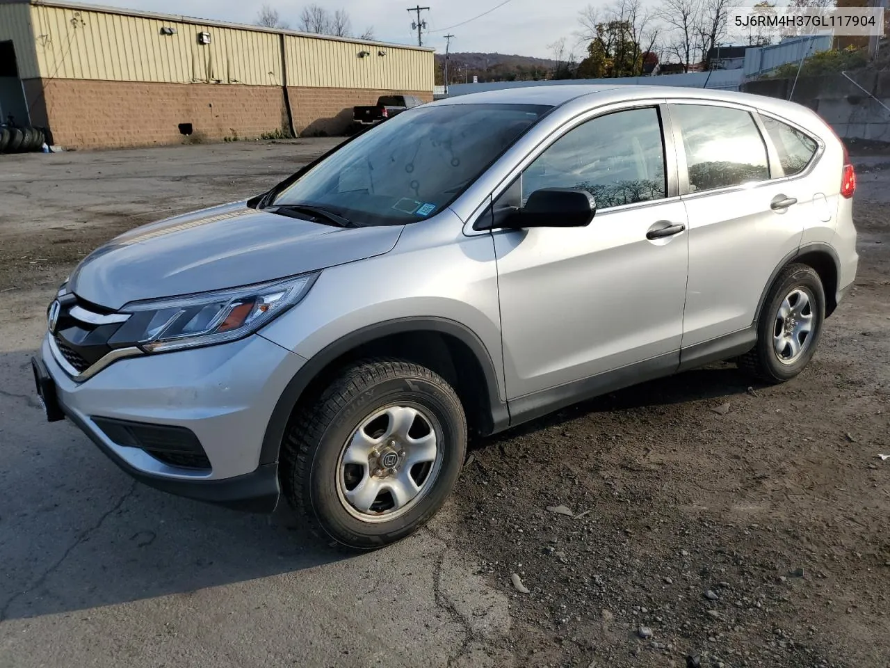 2016 Honda Cr-V Lx VIN: 5J6RM4H37GL117904 Lot: 78698934