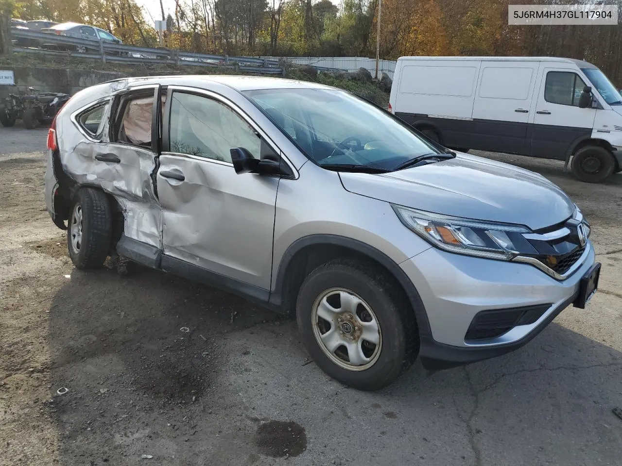 2016 Honda Cr-V Lx VIN: 5J6RM4H37GL117904 Lot: 78698934