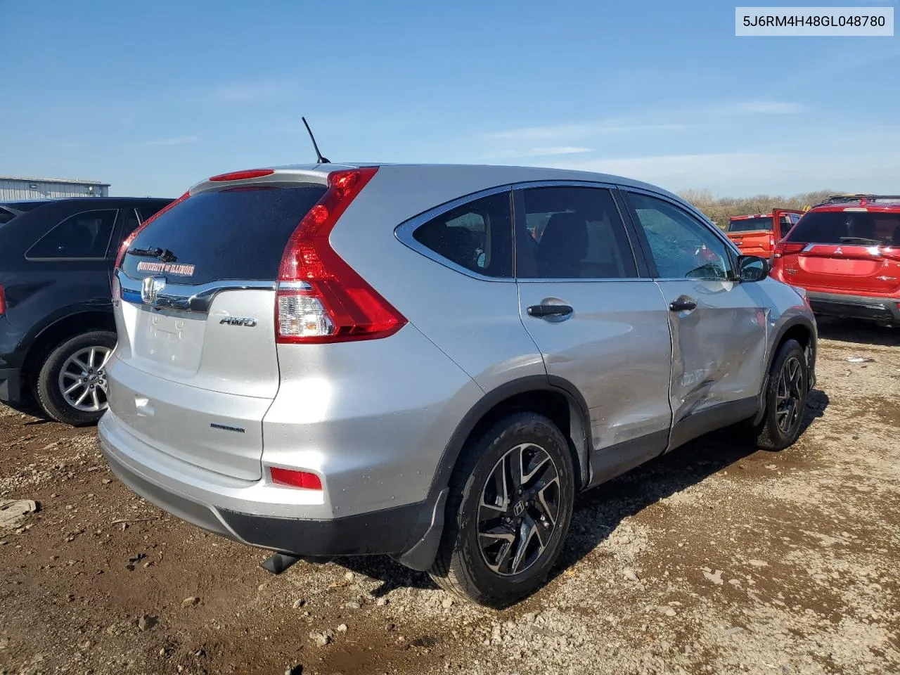 2016 Honda Cr-V Se VIN: 5J6RM4H48GL048780 Lot: 78703394