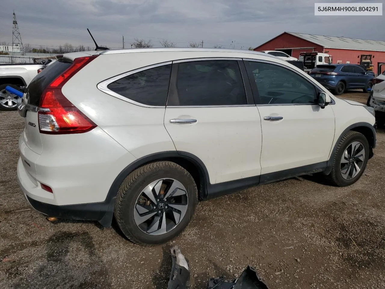 2016 Honda Cr-V Touring VIN: 5J6RM4H90GL804291 Lot: 78737544