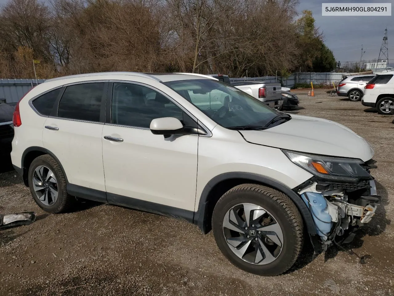 2016 Honda Cr-V Touring VIN: 5J6RM4H90GL804291 Lot: 78737544