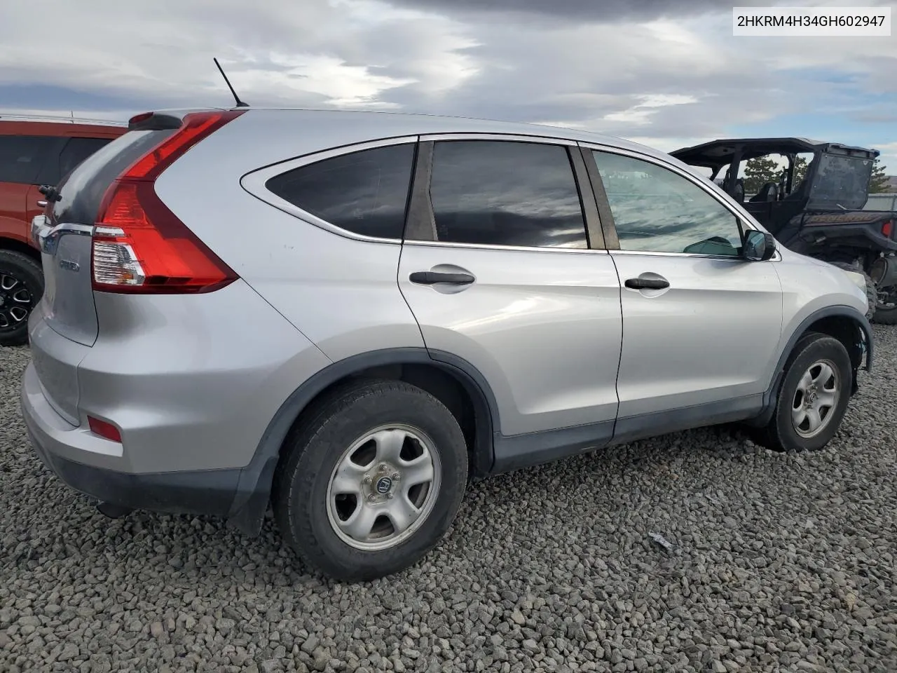 2016 Honda Cr-V Lx VIN: 2HKRM4H34GH602947 Lot: 78874604