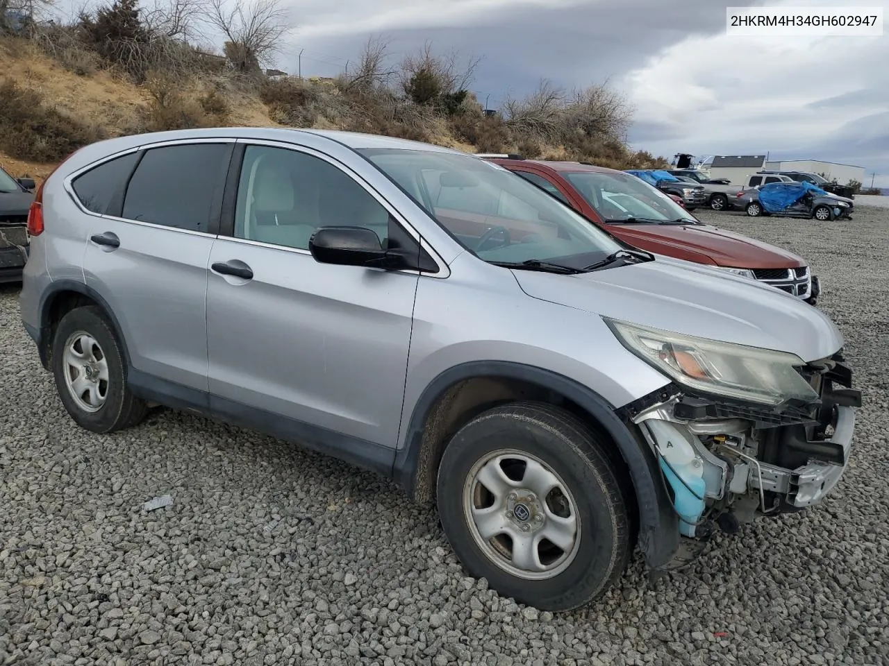 2016 Honda Cr-V Lx VIN: 2HKRM4H34GH602947 Lot: 78874604