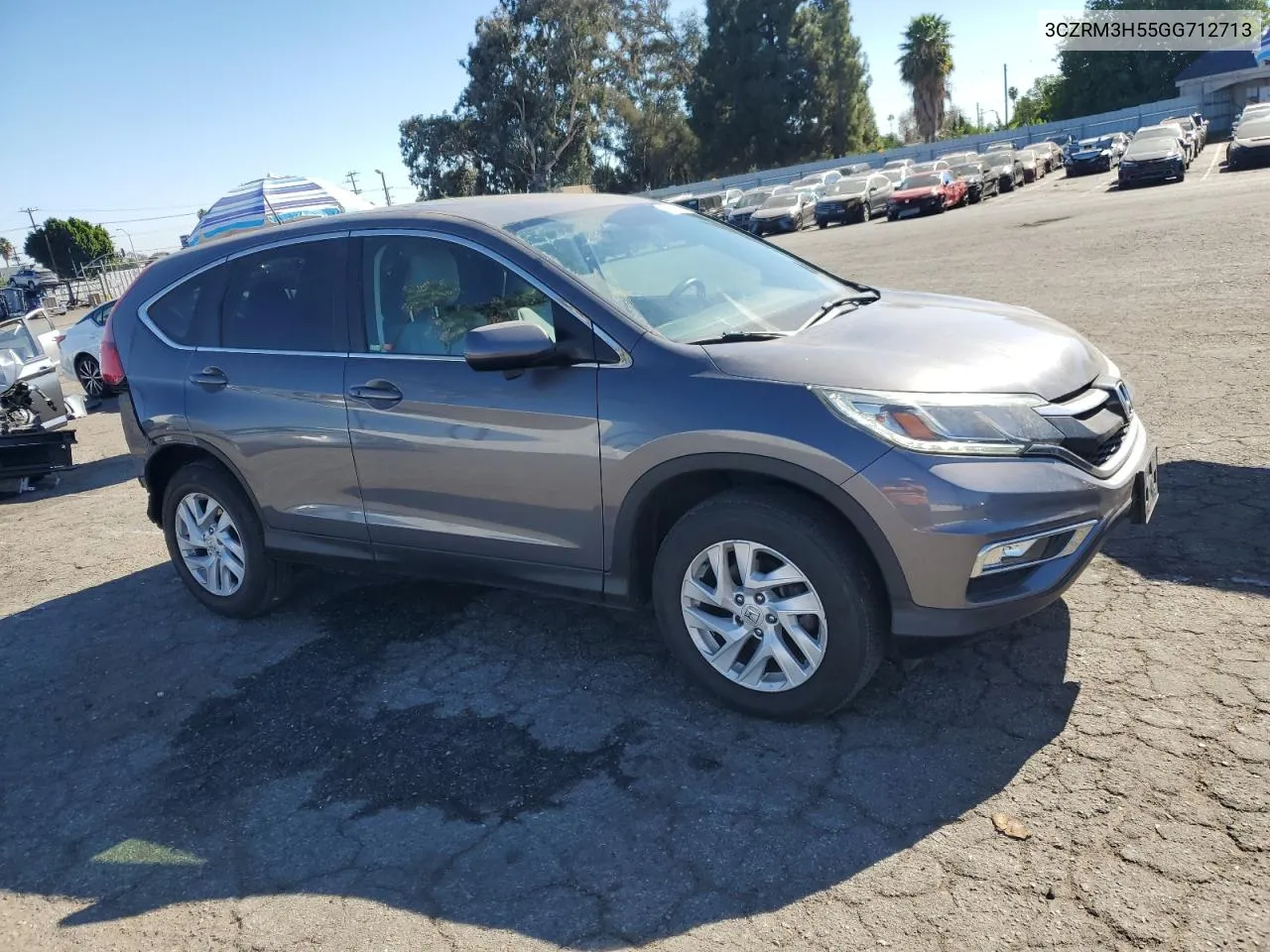 2016 Honda Cr-V Ex VIN: 3CZRM3H55GG712713 Lot: 78901814