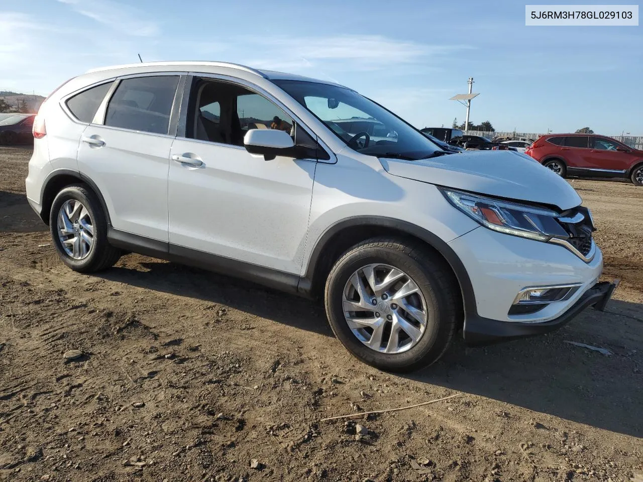 2016 Honda Cr-V Exl VIN: 5J6RM3H78GL029103 Lot: 78956354