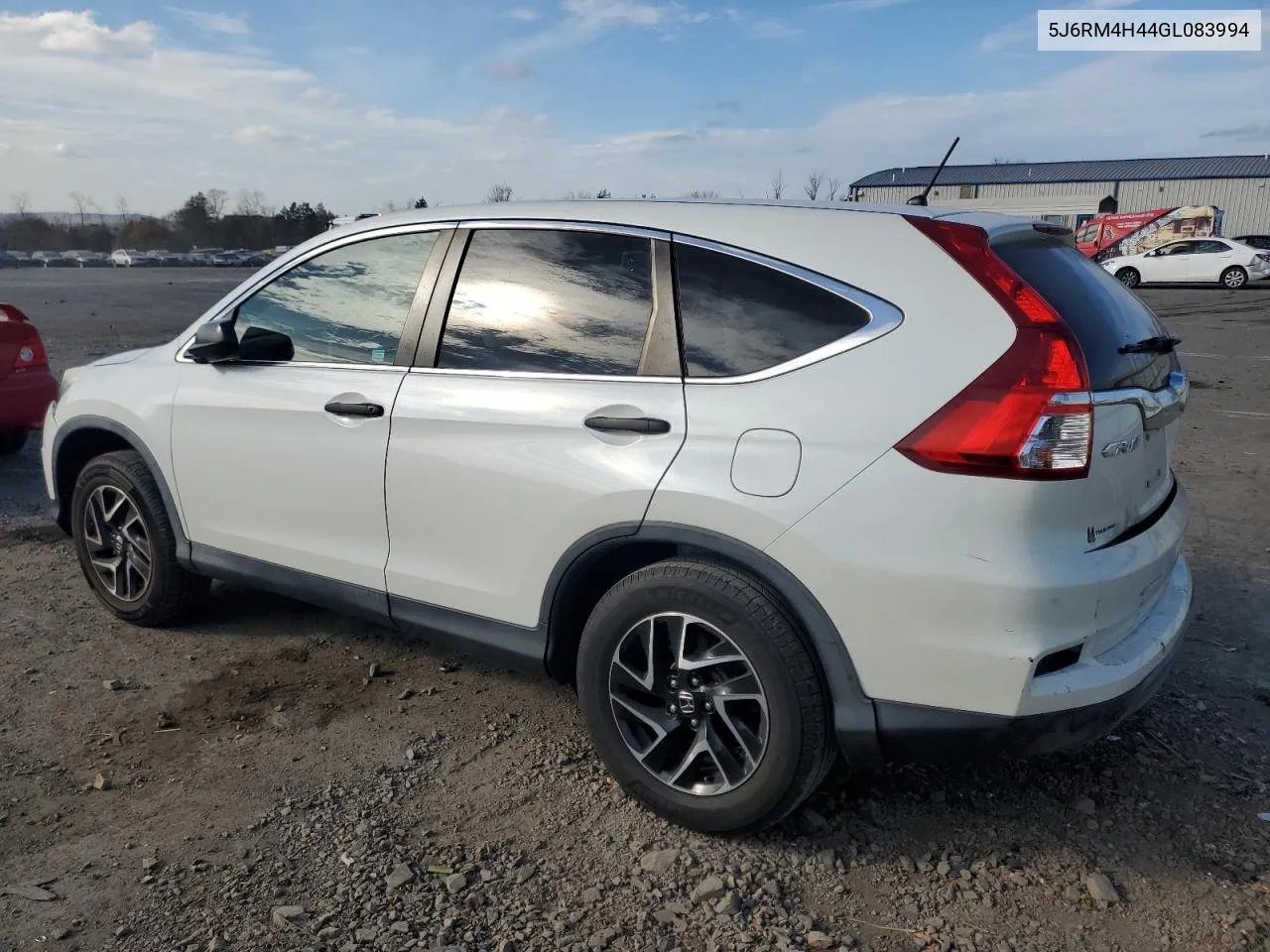 2016 Honda Cr-V Se VIN: 5J6RM4H44GL083994 Lot: 78995834