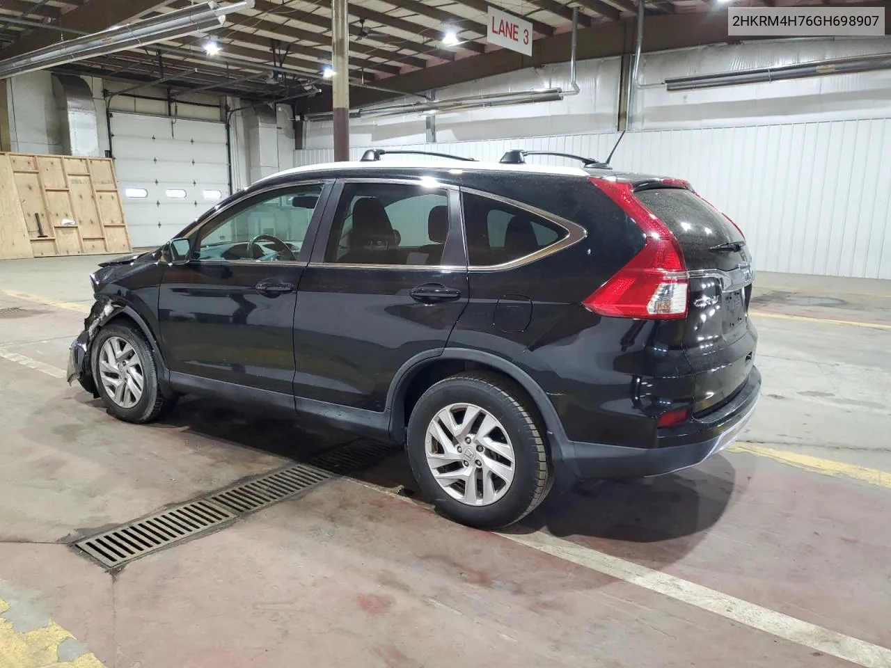 2016 Honda Cr-V Exl VIN: 2HKRM4H76GH698907 Lot: 79103934