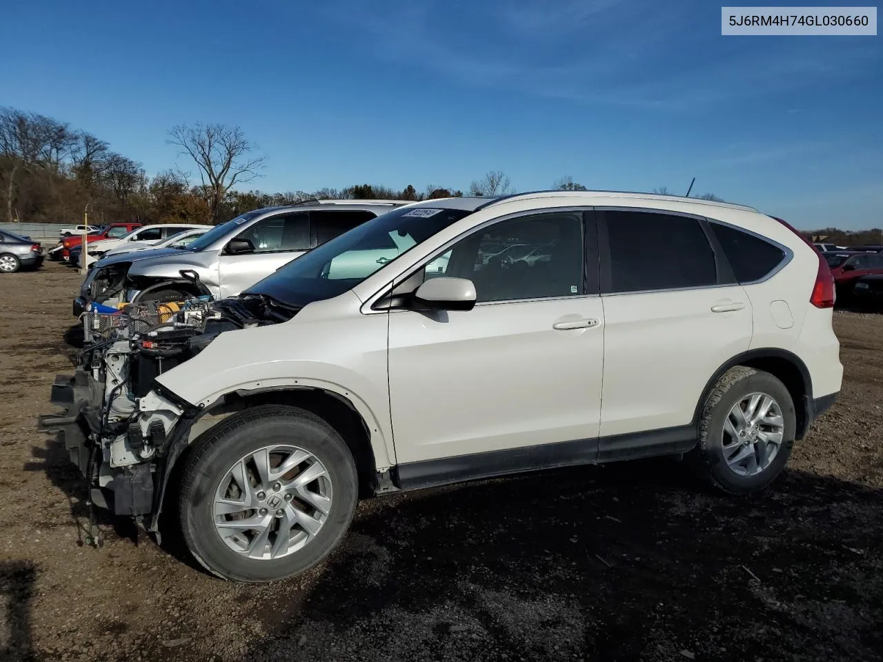 2016 Honda Cr-V Exl VIN: 5J6RM4H74GL030660 Lot: 79122514