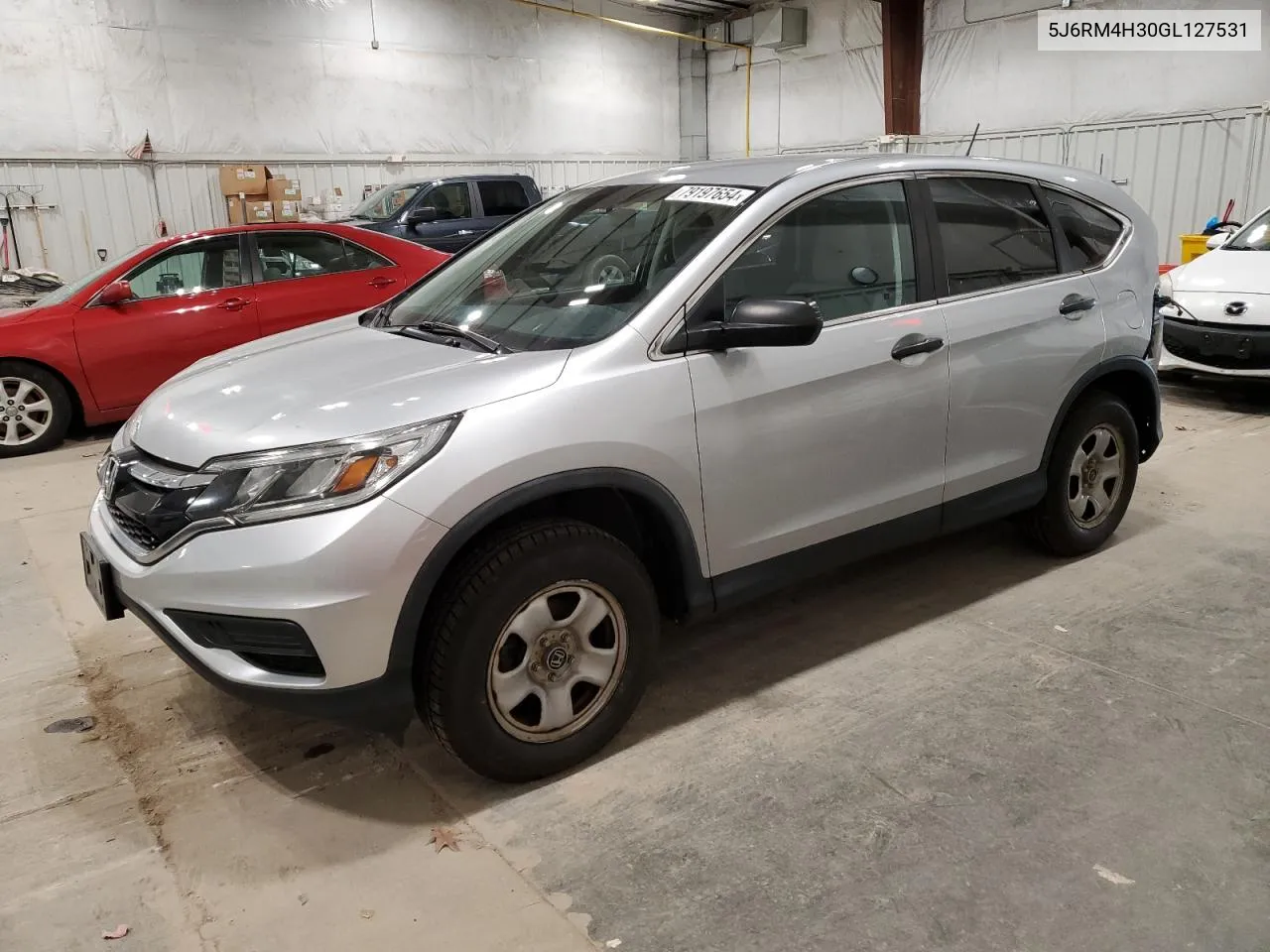 2016 Honda Cr-V Lx VIN: 5J6RM4H30GL127531 Lot: 79197654