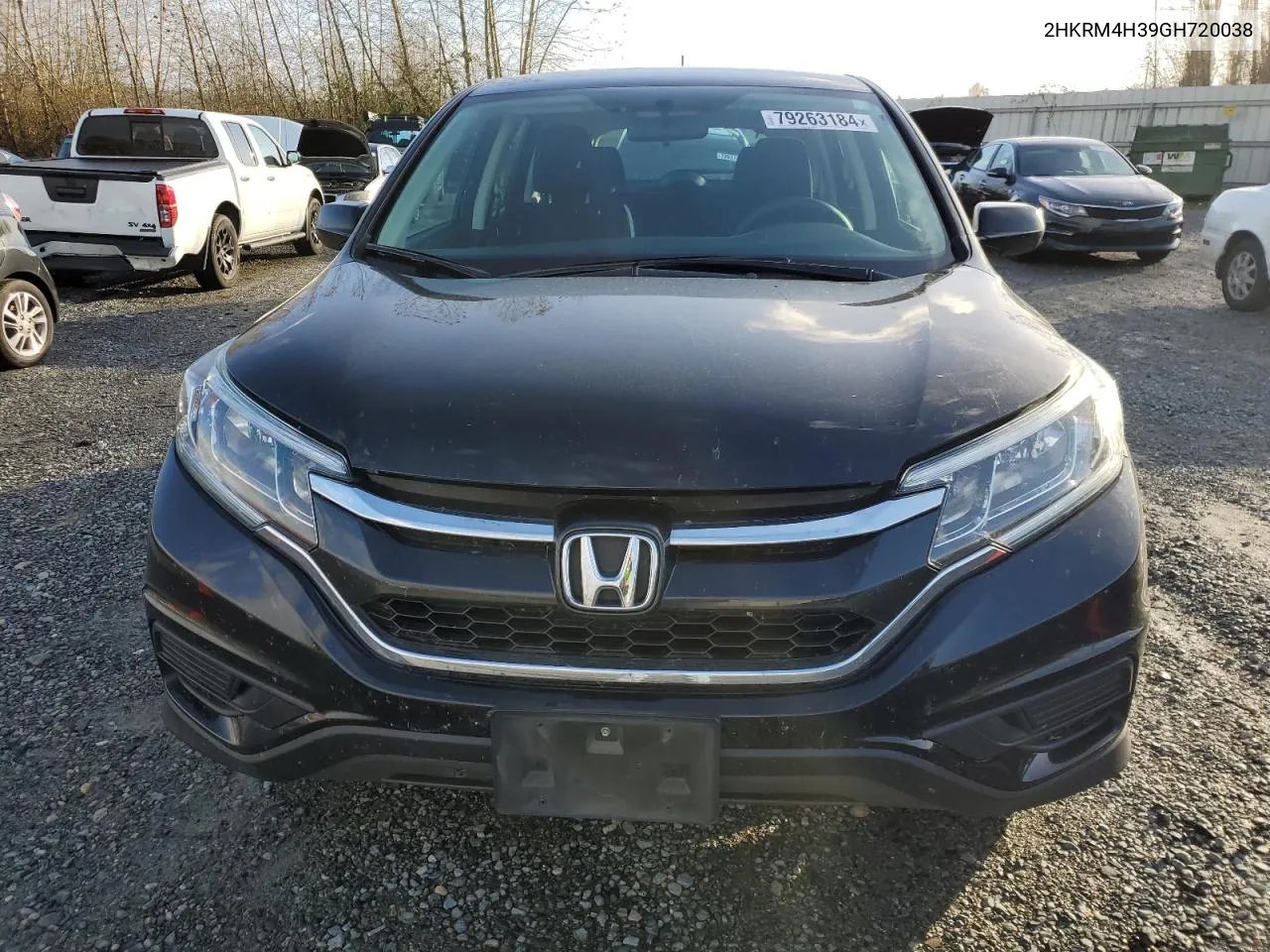 2016 Honda Cr-V Lx VIN: 2HKRM4H39GH720038 Lot: 79263184