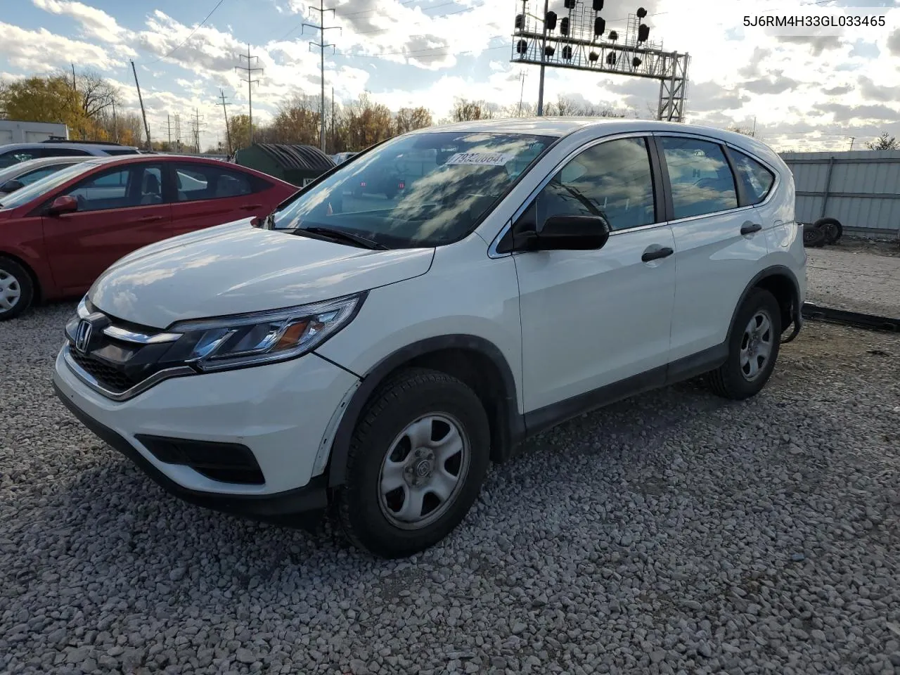 2016 Honda Cr-V Lx VIN: 5J6RM4H33GL033465 Lot: 79320864