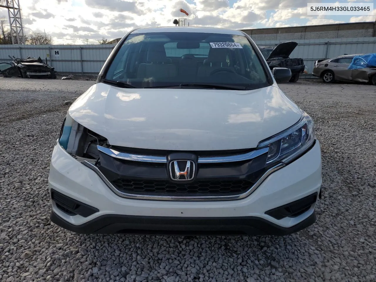 2016 Honda Cr-V Lx VIN: 5J6RM4H33GL033465 Lot: 79320864