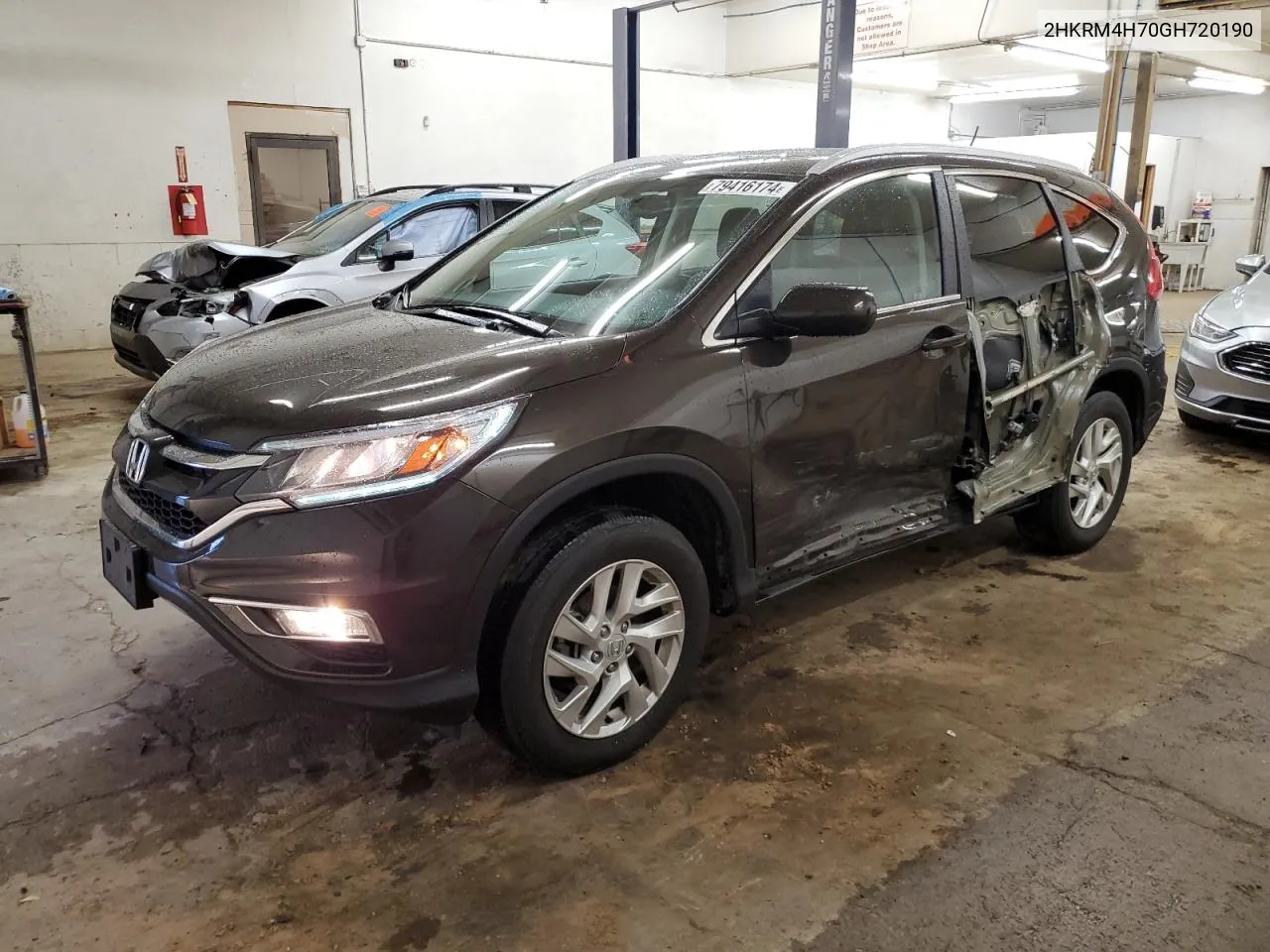 2016 Honda Cr-V Exl VIN: 2HKRM4H70GH720190 Lot: 79416174