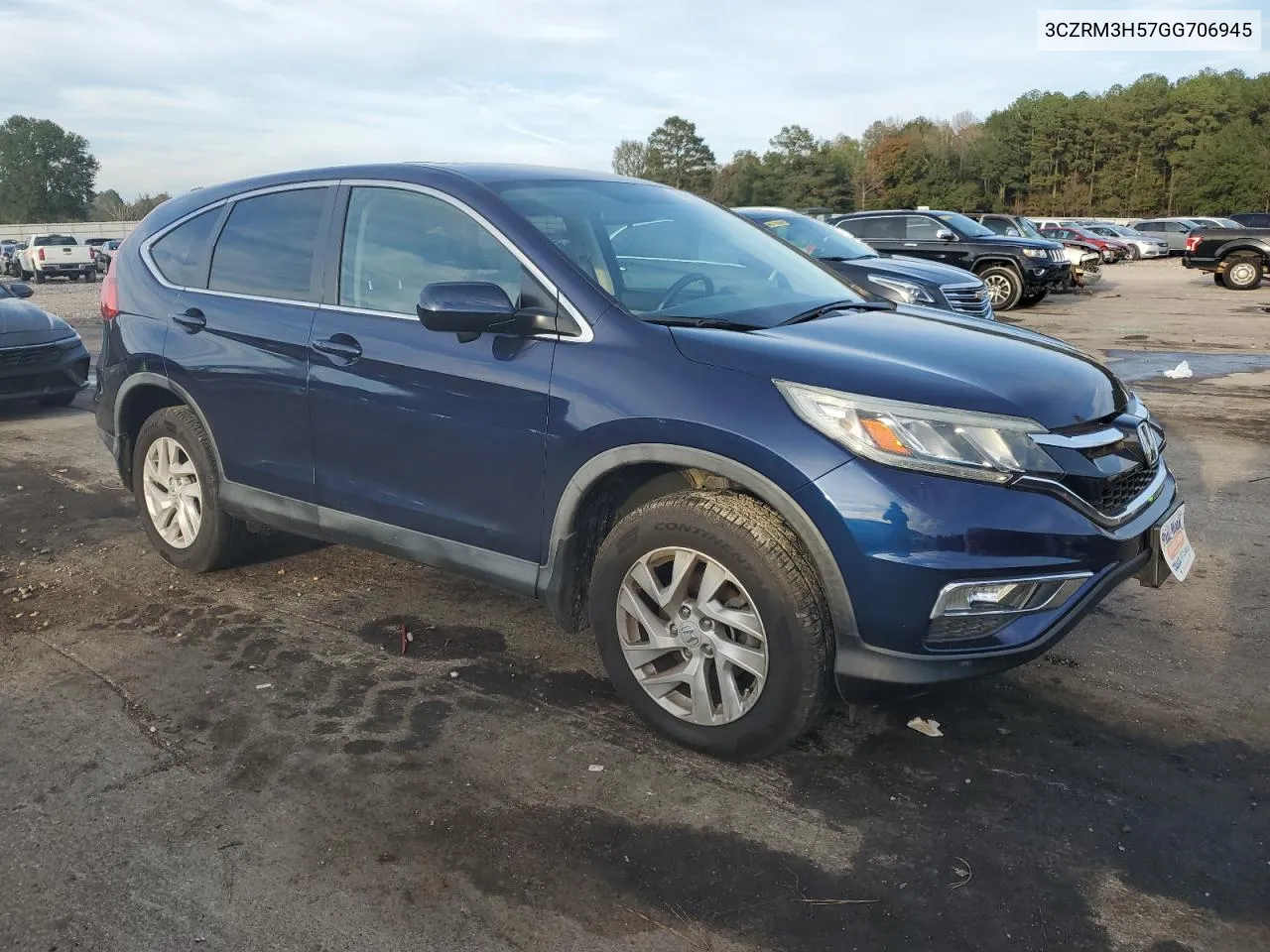 2016 Honda Cr-V Ex VIN: 3CZRM3H57GG706945 Lot: 79431934