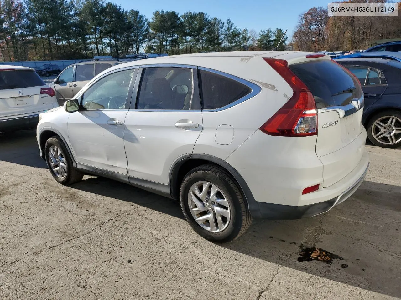 2016 Honda Cr-V Ex VIN: 5J6RM4H53GL112149 Lot: 79541844