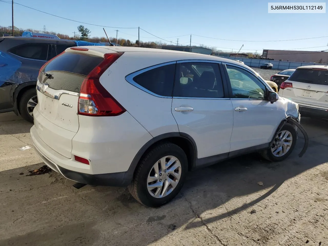 2016 Honda Cr-V Ex VIN: 5J6RM4H53GL112149 Lot: 79541844