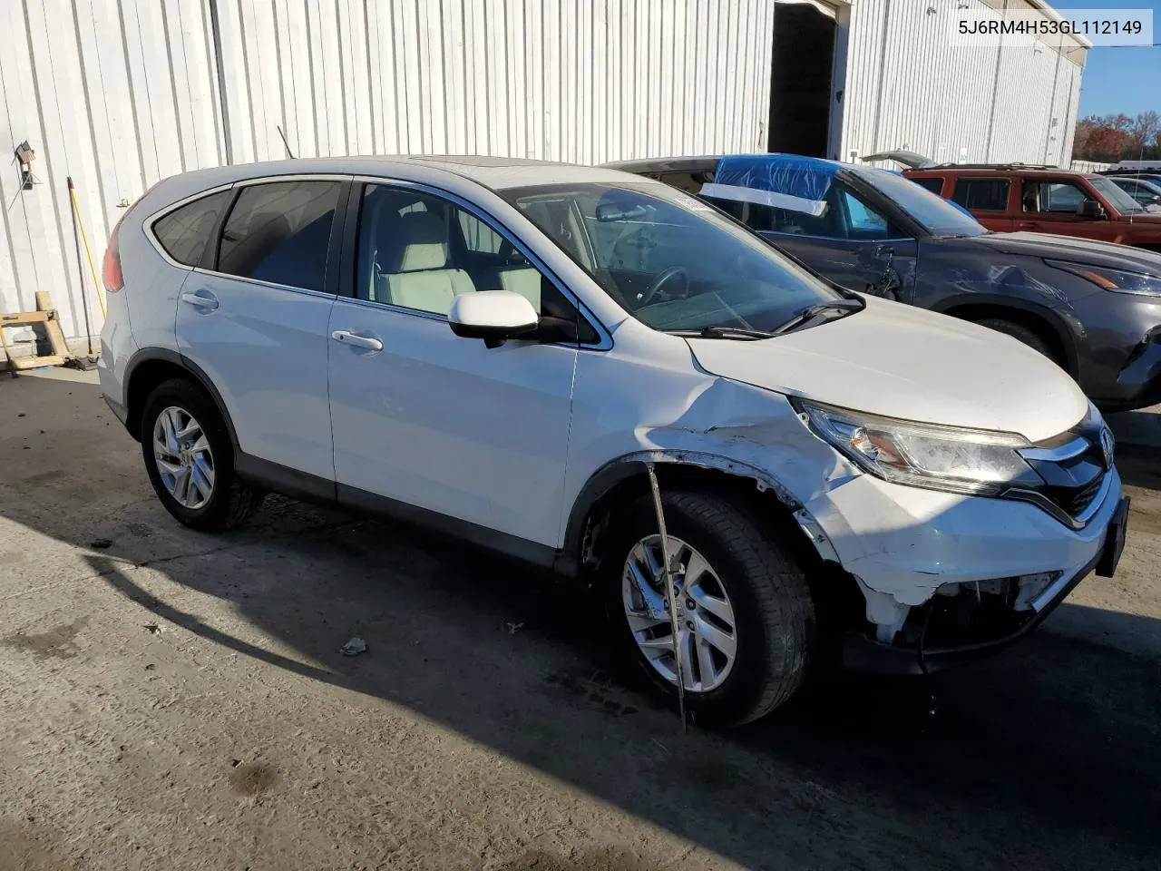 2016 Honda Cr-V Ex VIN: 5J6RM4H53GL112149 Lot: 79541844