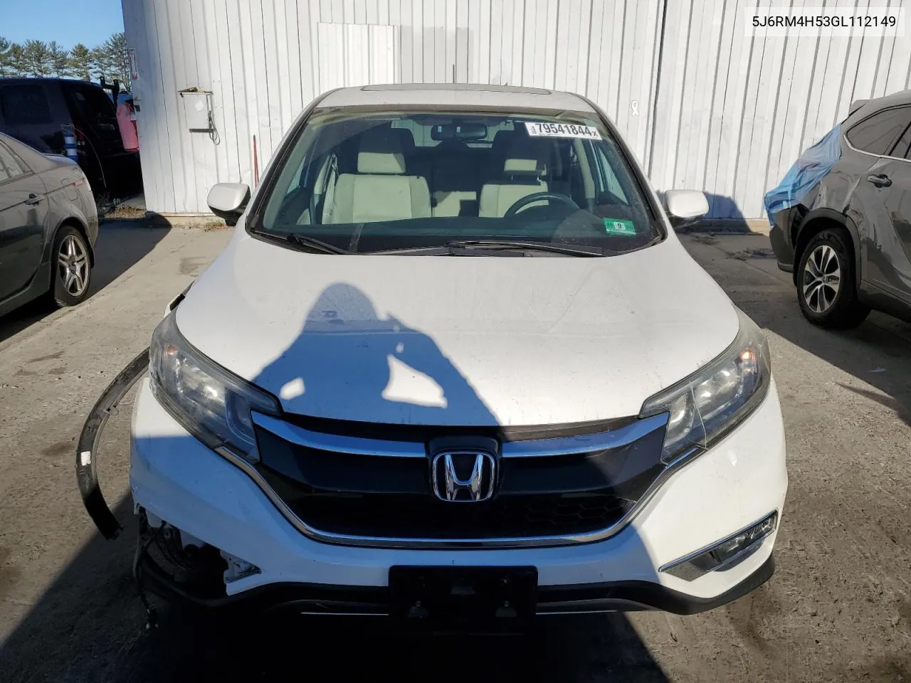 2016 Honda Cr-V Ex VIN: 5J6RM4H53GL112149 Lot: 79541844