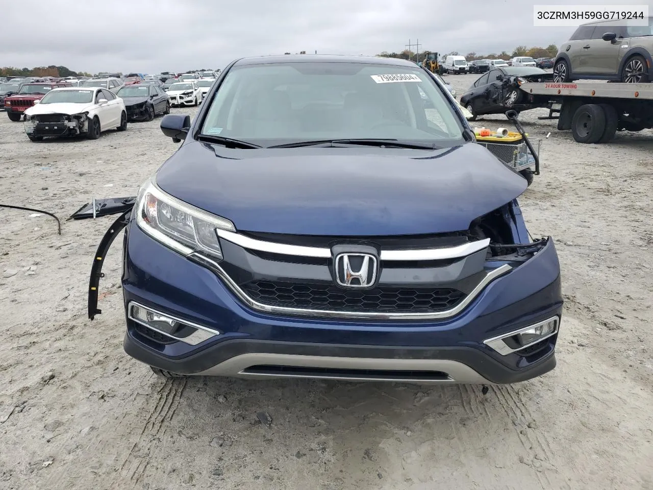 2016 Honda Cr-V Ex VIN: 3CZRM3H59GG719244 Lot: 79885604