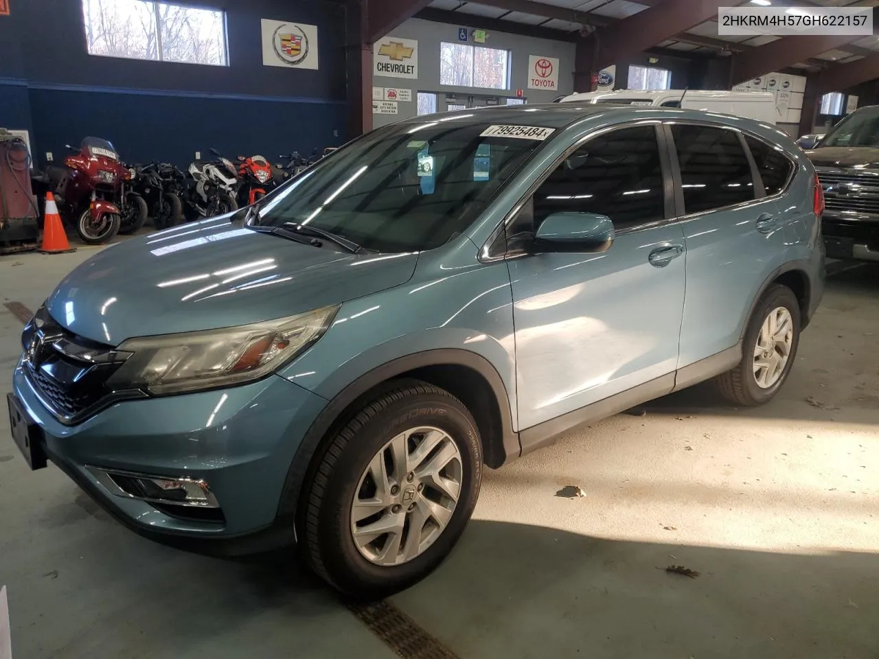 2016 Honda Cr-V Ex VIN: 2HKRM4H57GH622157 Lot: 79925484