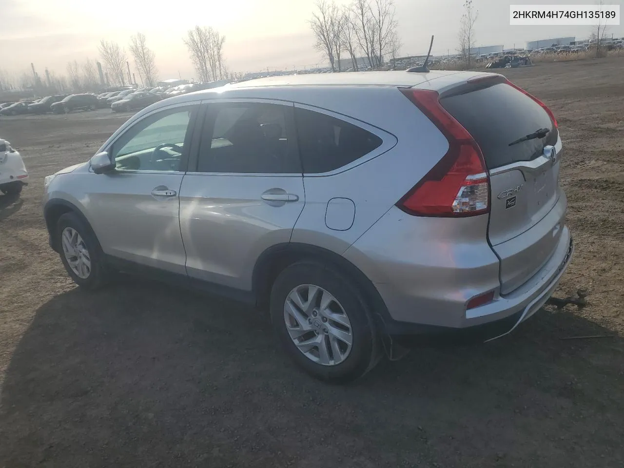 2016 Honda Cr-V Exl VIN: 2HKRM4H74GH135189 Lot: 80031924