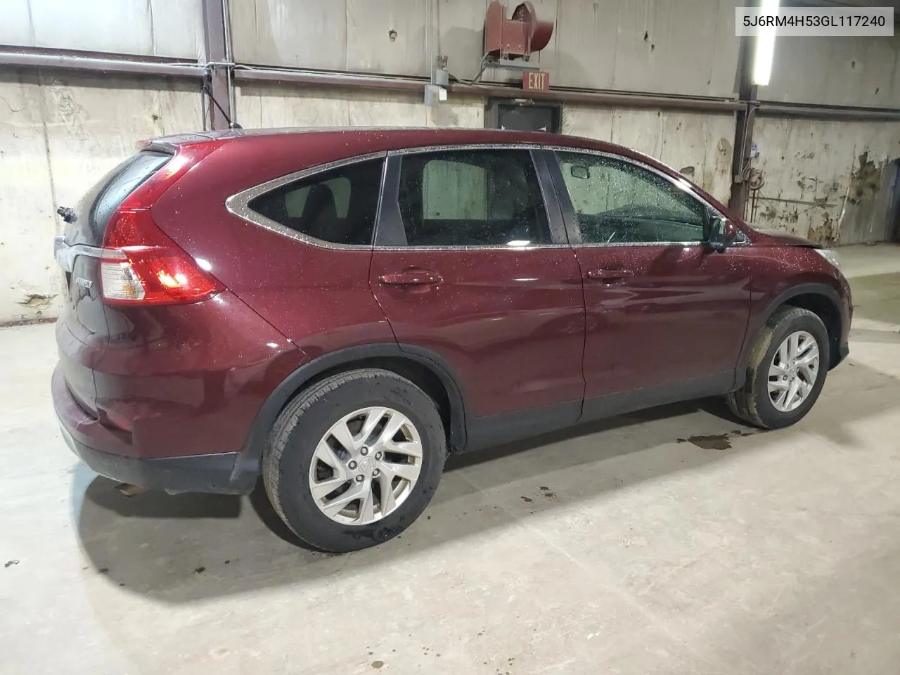 2016 Honda Cr-V Ex VIN: 5J6RM4H53GL117240 Lot: 80127744