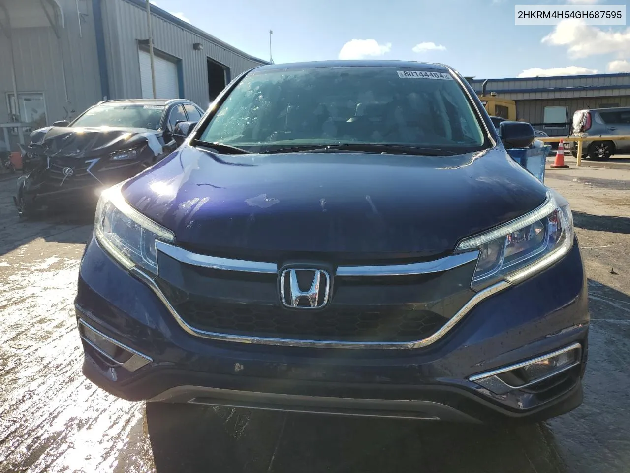 2016 Honda Cr-V Ex VIN: 2HKRM4H54GH687595 Lot: 80144484