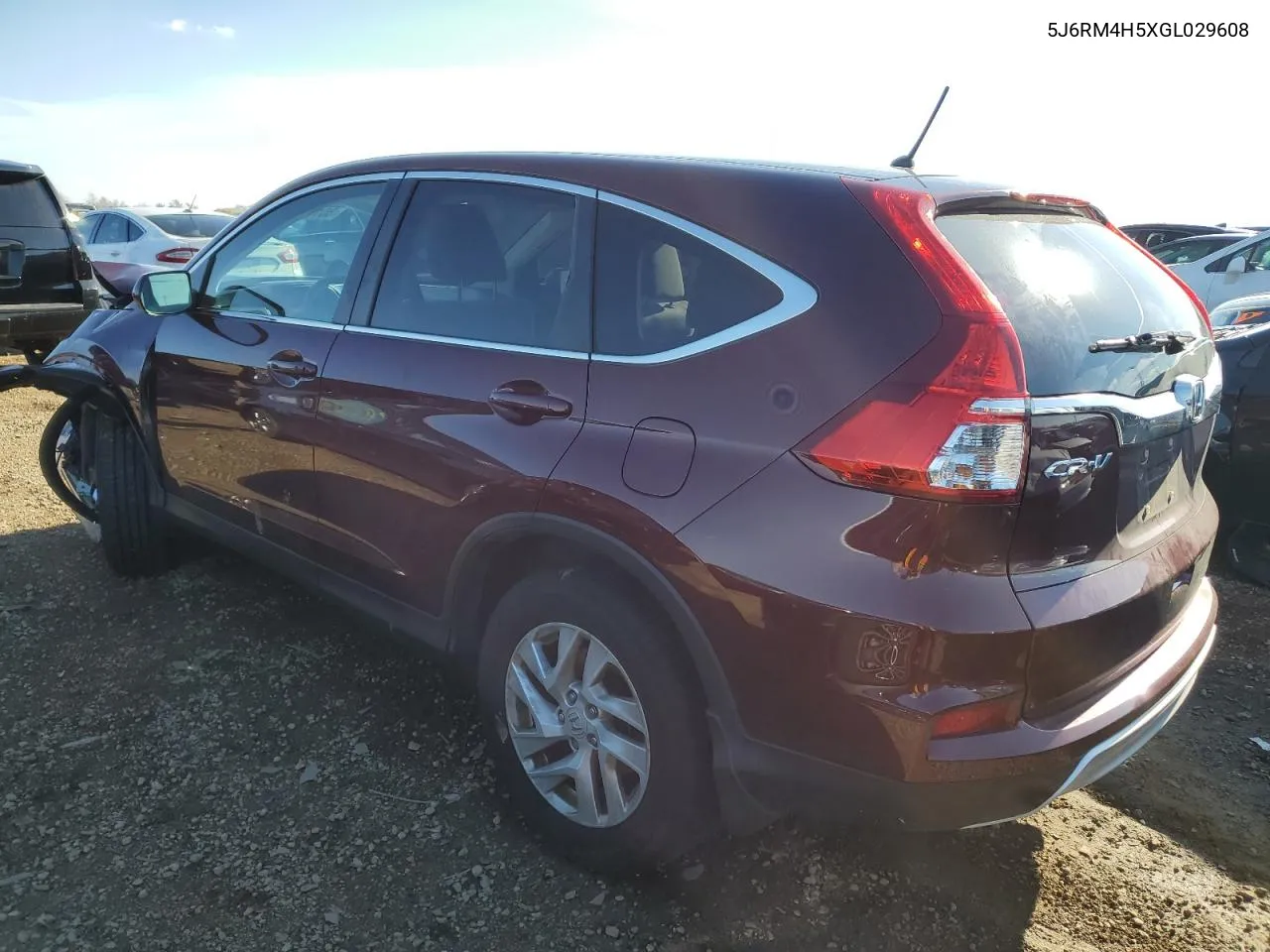 2016 Honda Cr-V Ex VIN: 5J6RM4H5XGL029608 Lot: 80162564